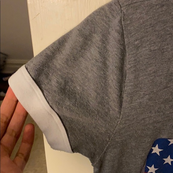 PINK USA ringer t shirt - Picture 3 of 3